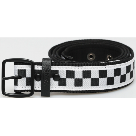 Vans Indio Belt - Black / White Checker