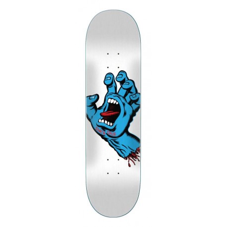 Screaming Hand Deck White / Blue - 8.25" x 31.8"