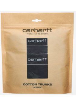 Cotton Trunks Underwear - Pack De 2 - Black
