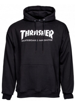 Thrasher Sweat Hood - Black
