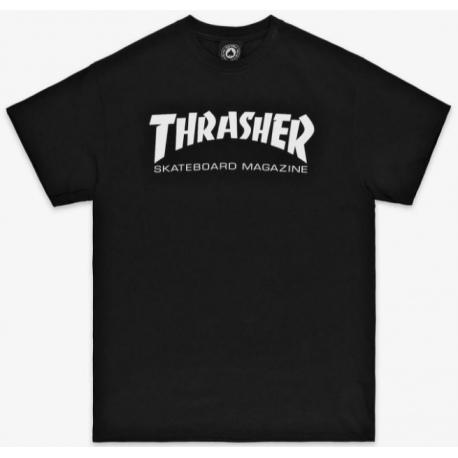 Thrasher Tee - Black / White