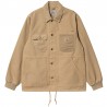 Medley Jacket - Dusty Brown garment dyed
