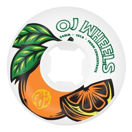 OJ wheels From Concentrate White/Orange - 101A