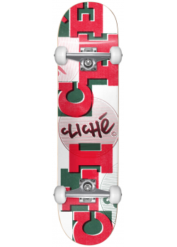 Cliché Upper Case Red 7.875 X 31.65 - Skate Complet