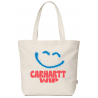 Carhartt Canvas Graphic Tote Bag - White