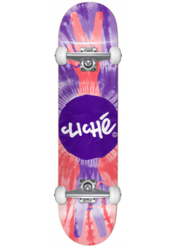 Cliché Peace Purple 8.0 X 31.56 - Skate Complet