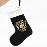 Rip N Dip Merry Christmas Stocking - Black