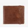Element Strapper Leather Wallet - Brown