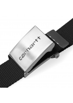 CARHARTT Clip Belt Chrome - Black