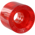Retro Flex Cruiser Wheel - Clear Red