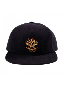 Tree Snapback Hat - Black