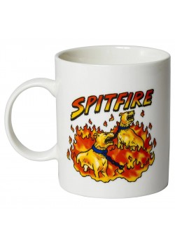 Spitfire Mug Hell Hounds White