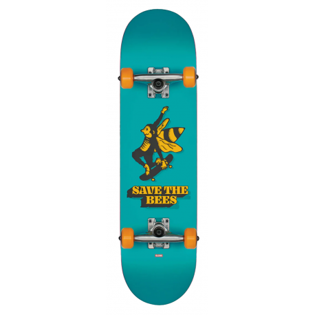 Globe Kids Saves The Bees Mid - 7.6" - Skate Complet