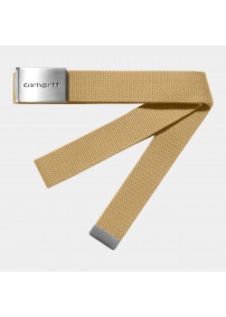 Carhartt Clip Belt Chrome - Bourbon