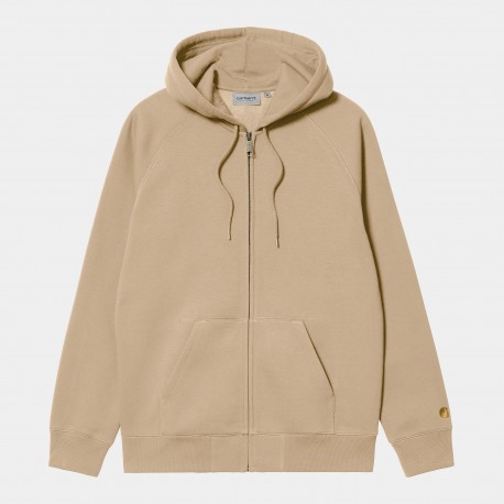 Carhartt Hooded Chase Jacket - Sable / Gold