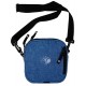 Square Pouch Bag - Blue Denim