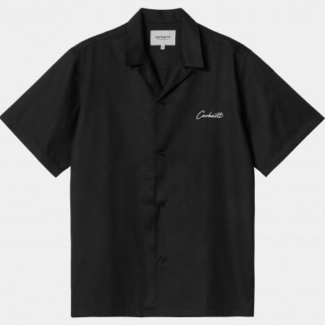 Carhartt Delray Shirt -Black / Wax