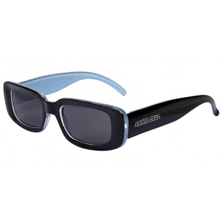 Santa Cruz Speed MFG Sunglasses - Black / Sky Blue