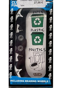 Close Up Collapse Paper Plastics Politics 34mm