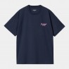 Carhartt Friendship Tee - Air Force Blue / Light Pink