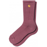 Carhartt Chase Socks - Dusty Fuchsia / Gold