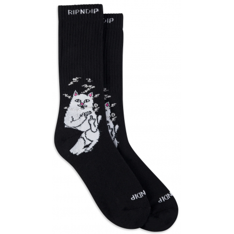 RIP N DIP Lord Smokey Socks - Black