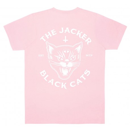 Jacker Black Cats Tee - Pink