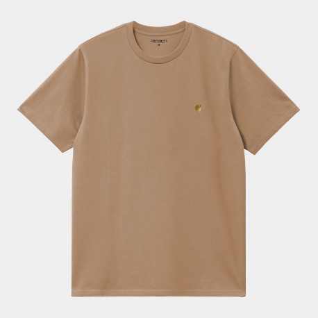 Carhartt Chase Tee - Peanut / Gold