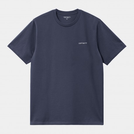 Carhartt Script Tee - Air Force Blue