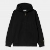 Carhartt Hooded Chase Jacket - Black / Gold