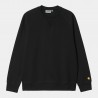 Carhartt Chase Sweat - Black / Gold