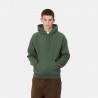 Carhartt Hooded Chase Sweat - Sycamore Tree / Gold