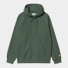 Carhartt Hooded Chase Sweat - Sycamore Tree / Gold