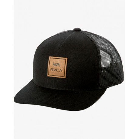 RVCA VA ATW Curved Brim Trucker - Black