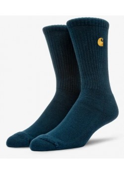 CARHARTT Chase Socks - Duck Blue / Gold