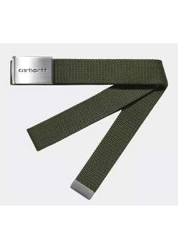 CARHARTT Clip Belt Chrome - Office Green