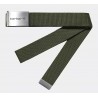 CARHARTT Clip Belt Chrome - Office Green