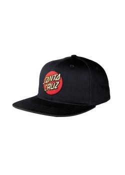 Santa Cruz Classic Dot Cap - Black