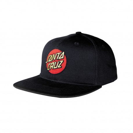 Santa Cruz Classic Dot Cap - Black