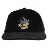 Santa Cruz Sommer Sparrow Cap - Crystal Black Cord