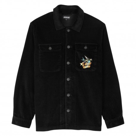 Santa Cruz Sommer Sparrow Shirt - Black Cord