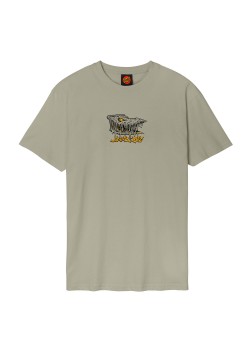 Santa Cruz Braun Fever Dream Tee - Stone Grey