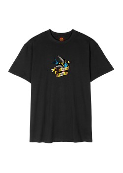 Santa Cruz Sommer Sparrow Front Tee - Black