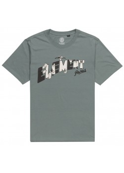 Element Check Please Tee - Turquoise / Aqua