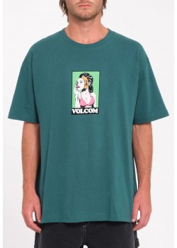 Volcom Underfaced Tee - Evergreen