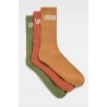 Classic Crew Socks - Pack x3 - Brown Sugar