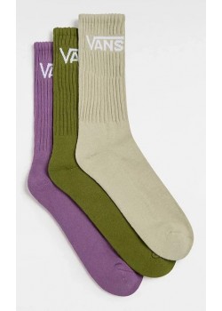 Vans Classic Crew Socks - Pack x3 - Pesto