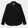 Carhartt Madison Cord Shirt - Black / Wax