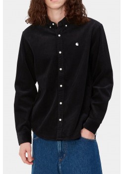 Madison Cord Shirt - Black / Wax