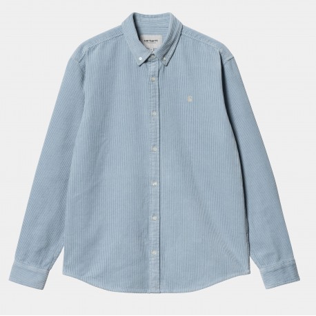 Carhartt Madison Cord Shirt - Dusty Ice / Wax